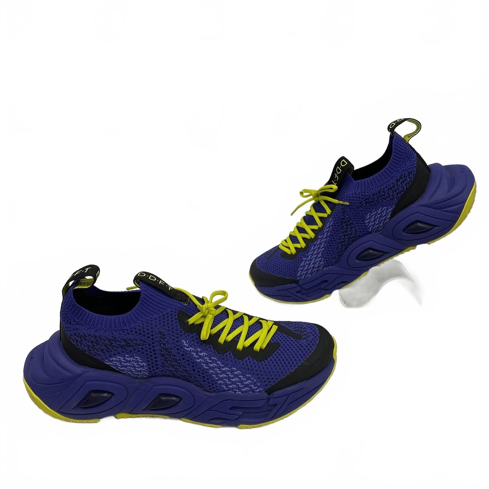 John Fluevog Blue Green Sneakers Lace-Up | Womens 8